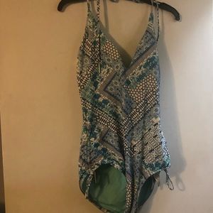 Seafolly halter tie one piece 16